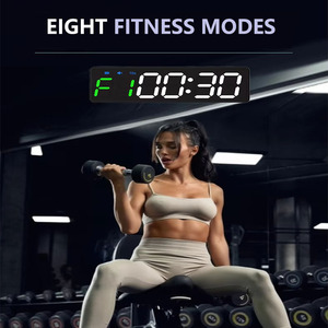 Accessori per esercizi elettronici per la casa da 6 cifre orologio a LED Crossfit orologio da palestra Timer con pulsanti cronometro - Product Image 6