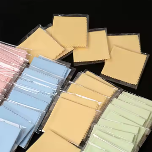 Tùy chỉnh in logo Kính lau vải bán buôn Kính mát ống kính sợi nhỏ Cleaner kính làm sạch vải - Product Image 3