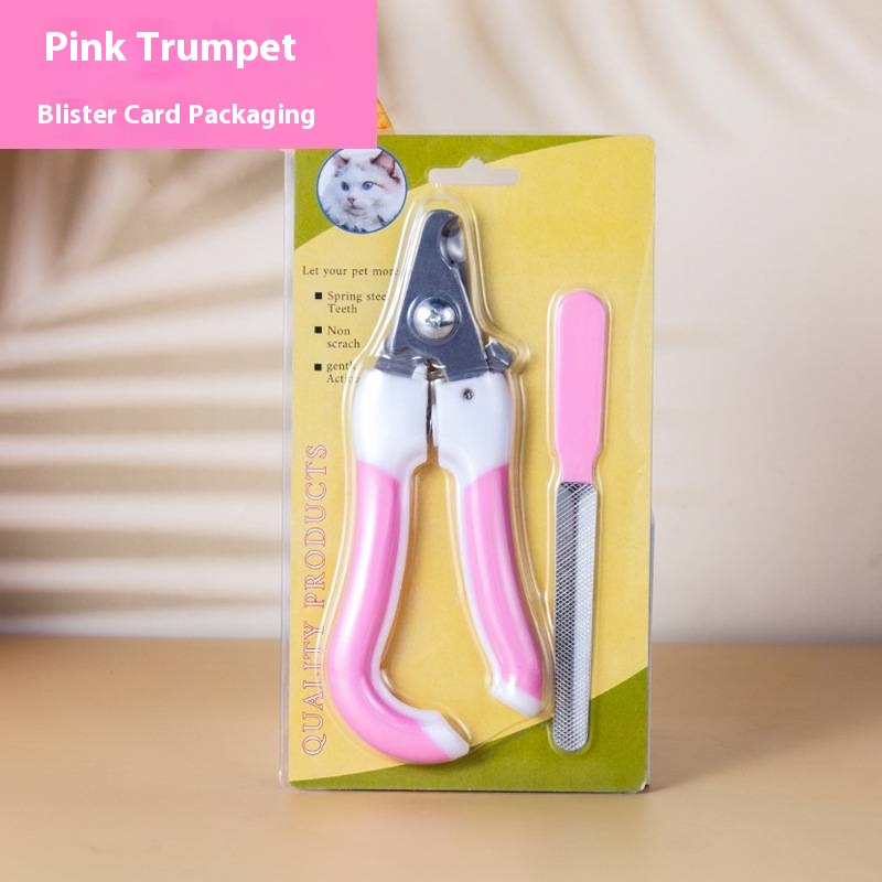 The small card is in pink