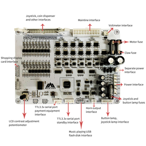 Macchina da gioco Arcade simulazione per adulti macchina artiglio LCD scheda madre versione aggiornata Kit adatto per macchine artiglio - Product Image 6
