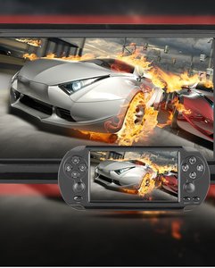 5.1インチの高解像度大画面と内蔵ゲームハンドヘルドゲームコンソールを備えたX9デュアルジョイスティックPSPゲームコンソール