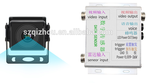 Camión AHD Revers Kit Monitor 7 pulgadas Sistema de seguridad de marcha atrás Vehículos Estacionamiento Cámara de visión trasera Sensor de punto ciego - Product Image 5