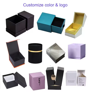 Luxury 50ml <strong>100ml</strong> Round Glass Fragrance Perfume Bottles Empty Cylinder with Seal Cap Printed Packaging <strong>Box</strong> for Essential Oils - Product Image 2