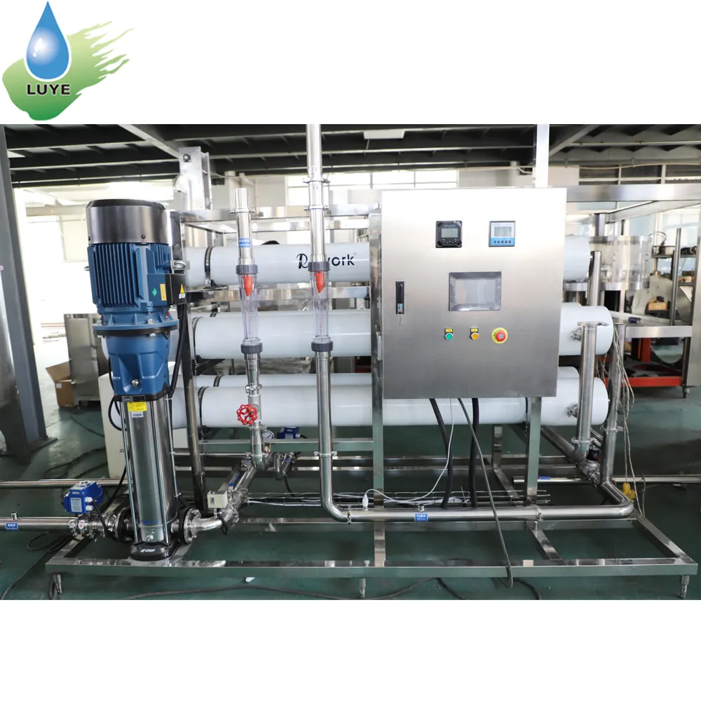 Projeto Turnkey ro água potável tratamentos plantas água tratamento máquina com preço