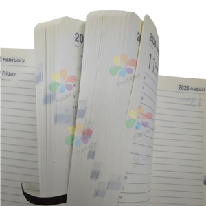 PU <strong>Notebook</strong> <strong>with</strong> <strong>Index</strong> Tabs, 5 Subject Dividers, 200 Pages, Perfect for Organizing Work, Study &amp; Project <strong>Notes</strong> - Product Image 1