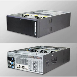 ミドルタワー4U 8*3.5 'HDDベイタワーコンピュータケースデスクトップ/ワークステーションサポートラックマウントと垂直設置 - Product Image 4