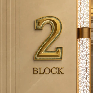 Số tòa nhà cộng đồng thép không gỉ, Số tòa nhà, số đơn vị cộng đồng, số Tòa nhà bất động sản, số sàn - Product Image 6