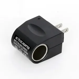 汽车点烟器适配器交流220伏至直流12v欧盟美国插头转换器墙壁电源插座插头适配器汽车转换器汽车附件 - Product Image 6