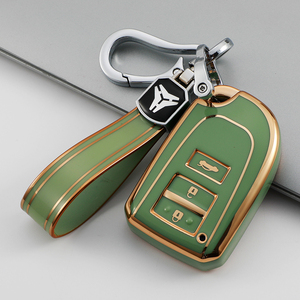 เคสหุ้มกุญแจรถ TPU แบบนิ่มพรีเมี่ยมสำหรับ Toyota Vios Yaris L x HIACE Spade พวงกุญแจกระเป๋าส่งตรงจากโรงงาน - Product Image 5