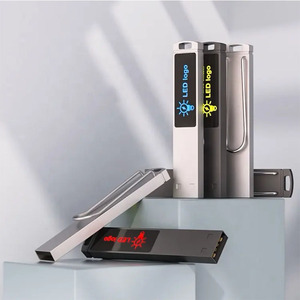 照明付きUSB 3.0フラッシュドライブクリエイティブロゴLED照明プロモーションブックケースグローペンドライブ - Product Image 2