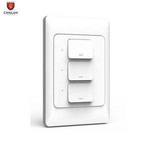 Tuya Zigbee interruttore della luce a pulsante Smart Things Control US AU interruttori a parete meccanici fisici interruttore a pulsante - Product Image 1