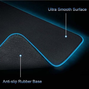 YLW yeni varış su geçirmez kauçuk genişletilmiş oyun RGB Mouse Pad özel LED fare Mat - Product Image 2
