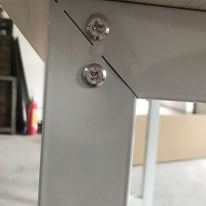 Modern Style Steel Wood Simple Household Desk Writing &amp; Learning Office Conference <strong>Table</strong> <strong>Computer</strong> Desktop <strong>Notebook</strong> <strong>Table</strong> - Product Image 4