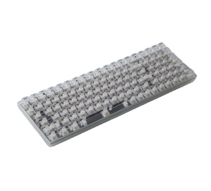 K10 Wired 100 <strong>Keys</strong> RGB Backlit Transparent Keycap Hot Swap Gaming Mechanical USB 3.0 <strong>Keyboard</strong> for Desktop Used - Product Image 1