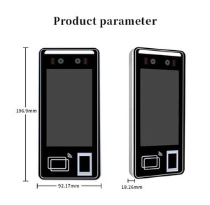 Face Recognition With RFID /QR CODE /<strong>fingerprint</strong> Device Access Control Products <strong>System</strong> - Product Image 5
