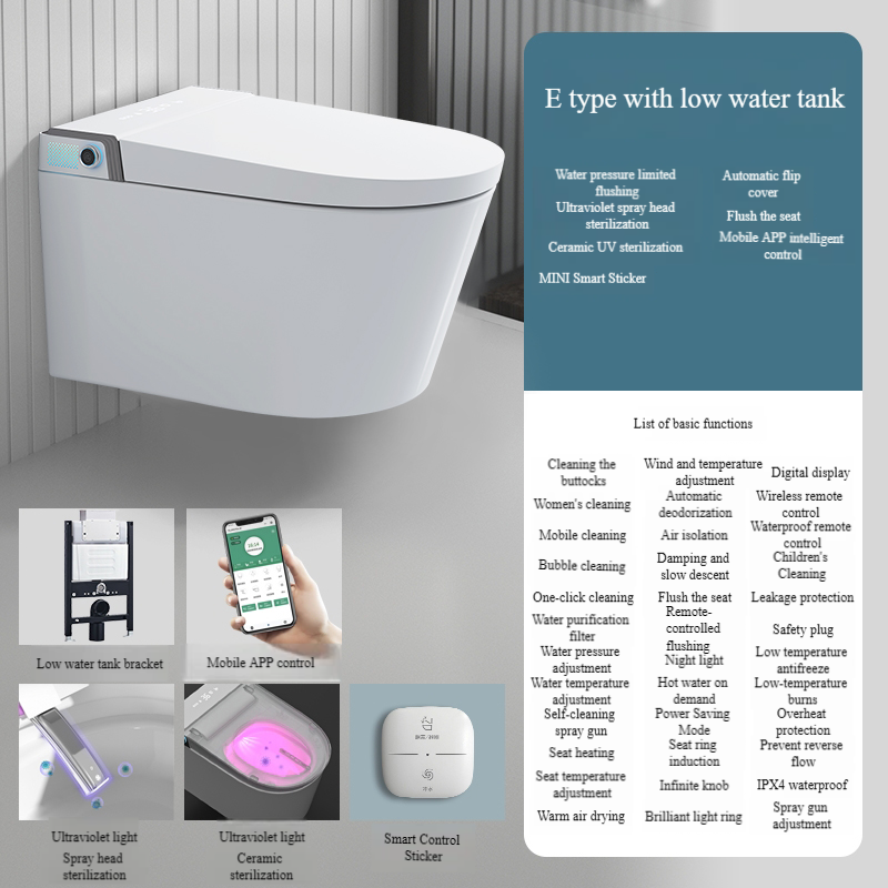 Modèle E - Réservoir d'eau bas