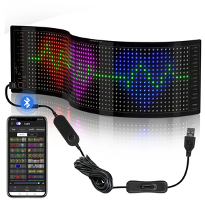 LED Matrix Pixel Panel USB 5V Flexibel adressierbar RGB-Muster Graffiti Scrolling Text Animation Anzeige bildschirm LED-Modul - Product Image 1