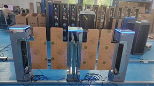 Tornello elettrico ad alta sicurezza del portone della barriera dell'oscillazione con il sistema di controllo automatico avanzato di riconoscimento di fronte di RFID - Product Image 5