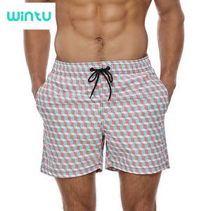 Đồ Mặc Đi Biển Nhanh Khô Bán Sỉ Nhà Máy Quần Bơi Quần Đùi Bơi Nam Ngoại Cỡ - Product Image 1