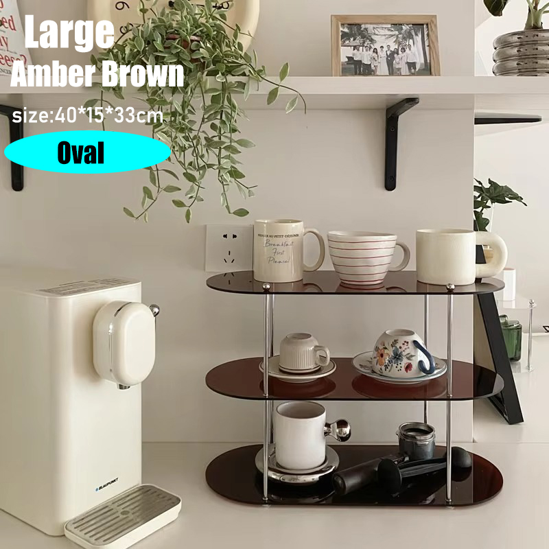 40cm ovale ambre