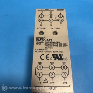 Новый и оригинальный Plc KM20A12 реле общего назначения 200240 VAC 1 a FNOB PLC Контроллер программирования - Product Image 4