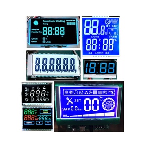 Ampio angolo di visione ad alto contrasto personalizzato segmento Display schermo HTN STN blu LCD per ascensore - Product Image 5