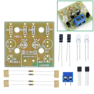 Simple LED Flash DIY <strong>Kits</strong> <strong>Circuit</strong> Electronics DIY Electronic Suite 1.2mm Parts Flash LED <strong>Kit</strong> Electronic DIY <strong>Kit</strong> - Product Image 5