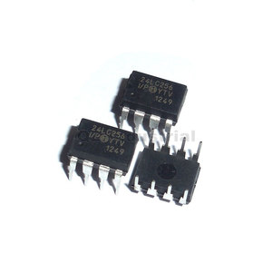 带I2C接口的原装256比特QZ 24LC256-I/P集成电路EEPROM 24LC256-I/P 8DIP - Product Image 2
