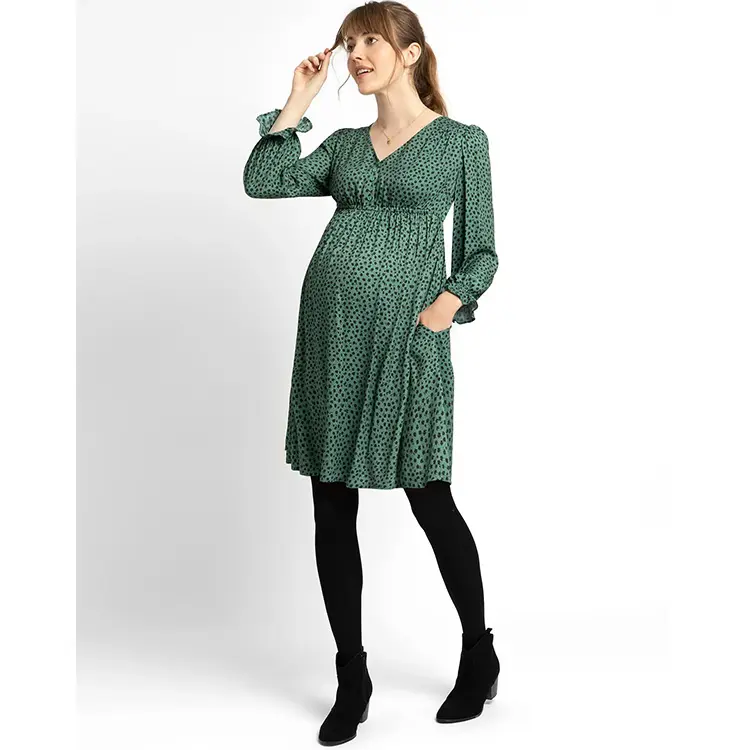 Özel rahat yumuşak Photoshoot hamile kıyafetleri hamile elbiseleri hamile kadınlar hamile elbisesi