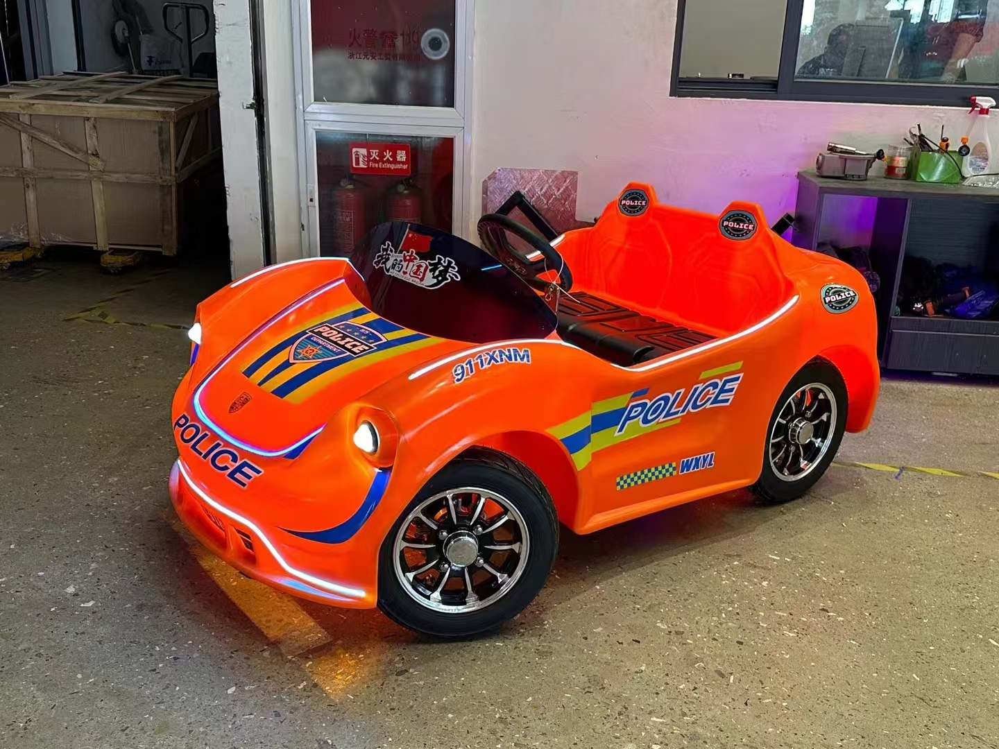 Orange éclatant