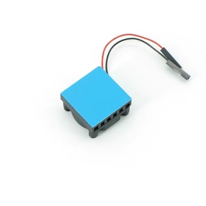 Shenzhen Xiaotudou Himbeer <span class=keywords><strong>pi</strong></span> 4B Board 5V Lüfter Kühlkörper mit separaten Stangen rot schwarz Draht 8-9cm Länge