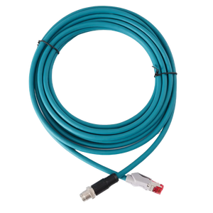 Estándar industrial EN50155 y EN50121 M12 Gigabit Ethernet 4 8 pines RJ45 X D sistema de datos de código Cable M12 - Product Image 6