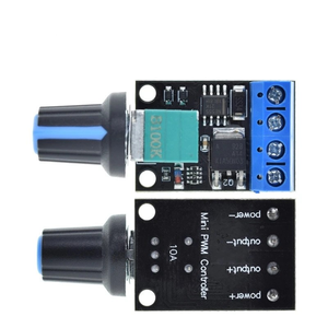 5V 12V 10A Spannungs regler PWM DC Motor Drehzahl regler Regler Stufenloser Drehzahl regler LED Dimmer Leistungs regler - Product Image 1