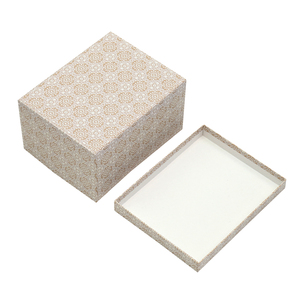 Diez piezas rectangulares de papel en forma de caja de embalaje de regalo conjunto rígido anidados cajas conjuntos con tapas - Product Image 3