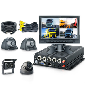 CCENTEN 4CH 8CH CCTV System Car DVR <strong>Camera</strong> Dash Cam <strong>with</strong> 4G GPS MDVR Waterproof Mobile Truck Bus Monitor WDR G-Sensor <strong>Functions</strong> - Product Image 1