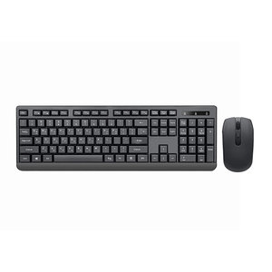Venta caliente 2,4 GHz Wireless Office Computer Keyboard Mouse Combo 104 Keys Keyboard Mouse Combo Set OEM para marcas, - Product Image 1