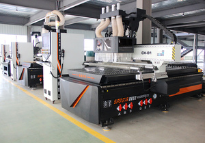 Jinan-máquina enrutadora de procesamiento de madera multifuncional, máquina enrutadora 1325 de cuatro cabezales cnc para carpintería - Product Image 2