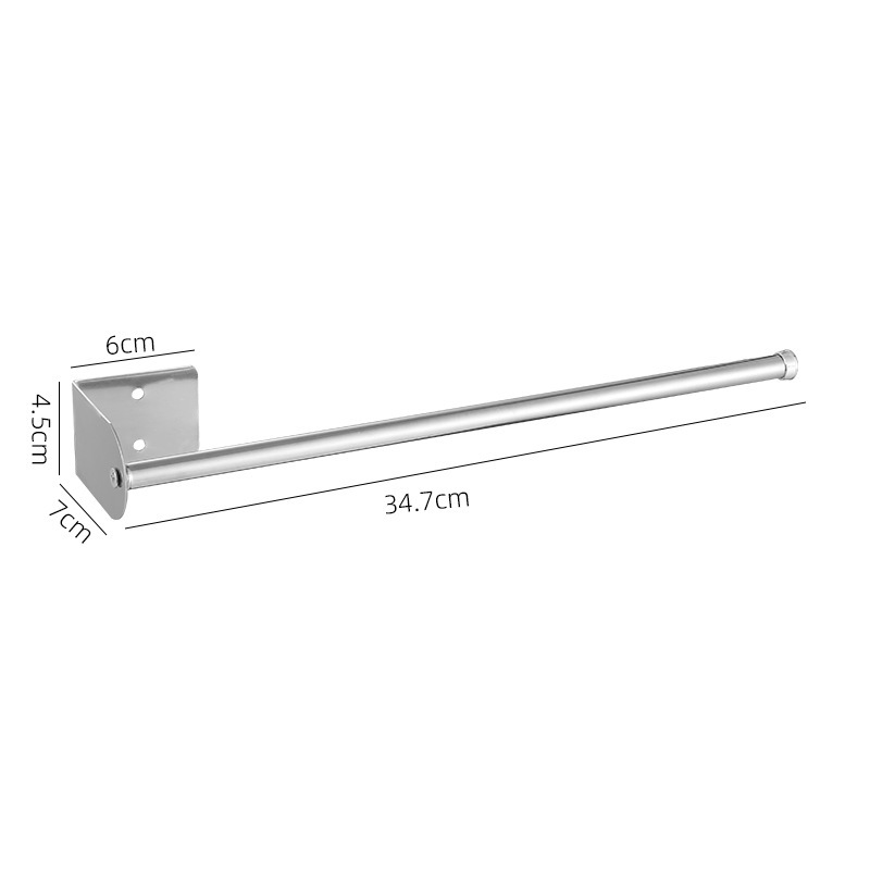 35cm cling film rack silver