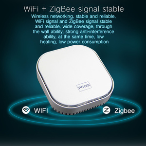 LEDEAST SNT008Z WIFI ZigBee Aplicación inalámbrica Control remoto Smart Home Automation Multimodo TUYA Smart Gateway Hub - Product Image 5