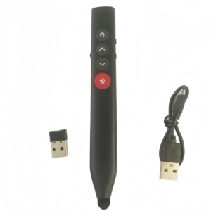 Multifunktion aler Black Body Laser Pointer Pen mit Page Flip und neuen Touchscreen-Schreib funktionen für PPT-Präsentationen - Product Image 1