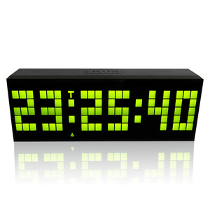 Grande Pixel grande numero digitale multifunzionale LED Snooze scrivania da parete Timer conto alla rovescia con visualizzazione data di temperatura - Product Image 6