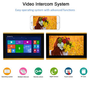 IP Intercoms <span class=keywords><strong>System</strong></span> 10-Zoll-Display-Monitor Tuya Smart APP <span class=keywords><strong>Remote</strong></span> RFIC-Zugang <span class=keywords><strong>Video</strong></span> Tür Telefon Villa Apartment Türklingel kamera