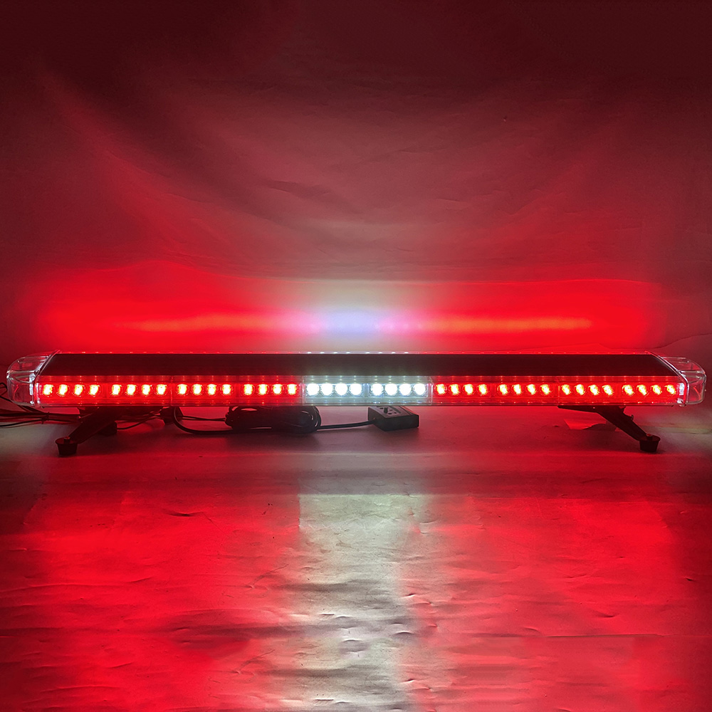 Clear cover+red/whiite/red led