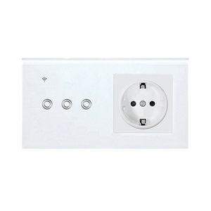 适用于Tuya 146型智能WIFI组合开关Alexa语音兼容性多开多控欧盟插头10A 240V家用 - Product Image 1