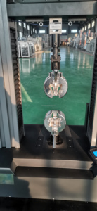 Elektronik güç PLAS, ipek, PETG, ABS, PEEK 3D baskı filament çekme test makinesi