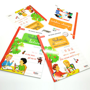 Different Levels Langusges Customized Softcover <strong>Book</strong> with Holes