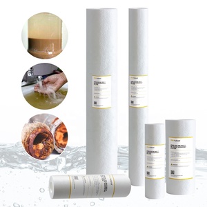 Pp yüksek akış filtresi Pp filtre kartuşu 1 mikron içme suyu arıtma için ön çökelti filtresi PP 10 5 mikron - Product Image 4