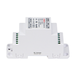 LTECH DIN-121 DIN Rail DMX Signal Amplifier DMX512 RS-485 1 <strong>Input</strong> 2CH <strong>Output</strong> - Product Image 1