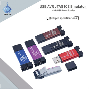 RNSbot <strong>USB</strong> <strong>AVR</strong> JTAG ICE Emulator <strong>AVR</strong>-<strong>USB</strong> Downloader Download Line Metal Shell - Product Image 6
