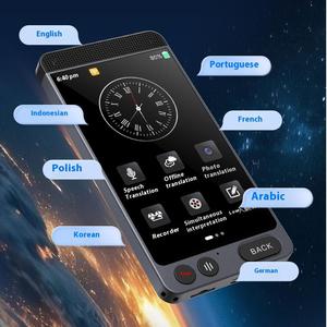 Ai Sprach übersetzer D21 Echtzeit 142 Sprach übersetzung Online Offline 4,0 Zoll Smart Translators mit größerem Bildschirm - Product Image 1